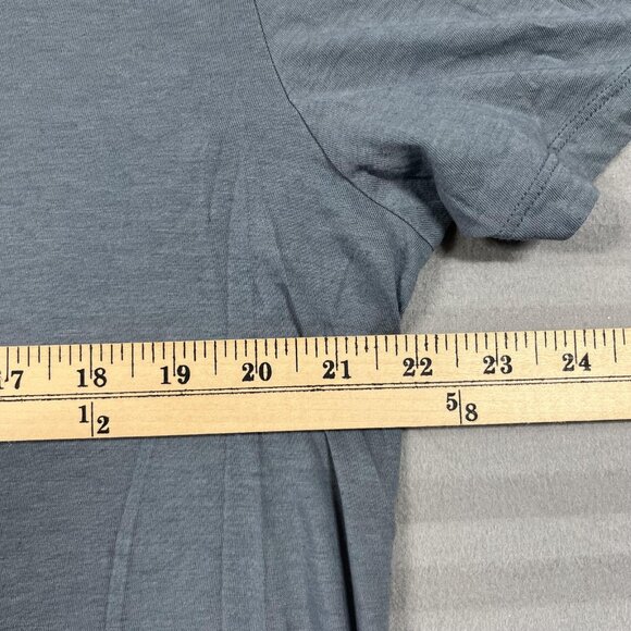 DUER Shirt Mens Large Gray Short Sleeve Crewneck Tee Tencel Lyocell Performance - Picture 6 of 8